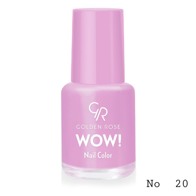 GOLDEN ROSE Wow! Nail Color 6ml-20